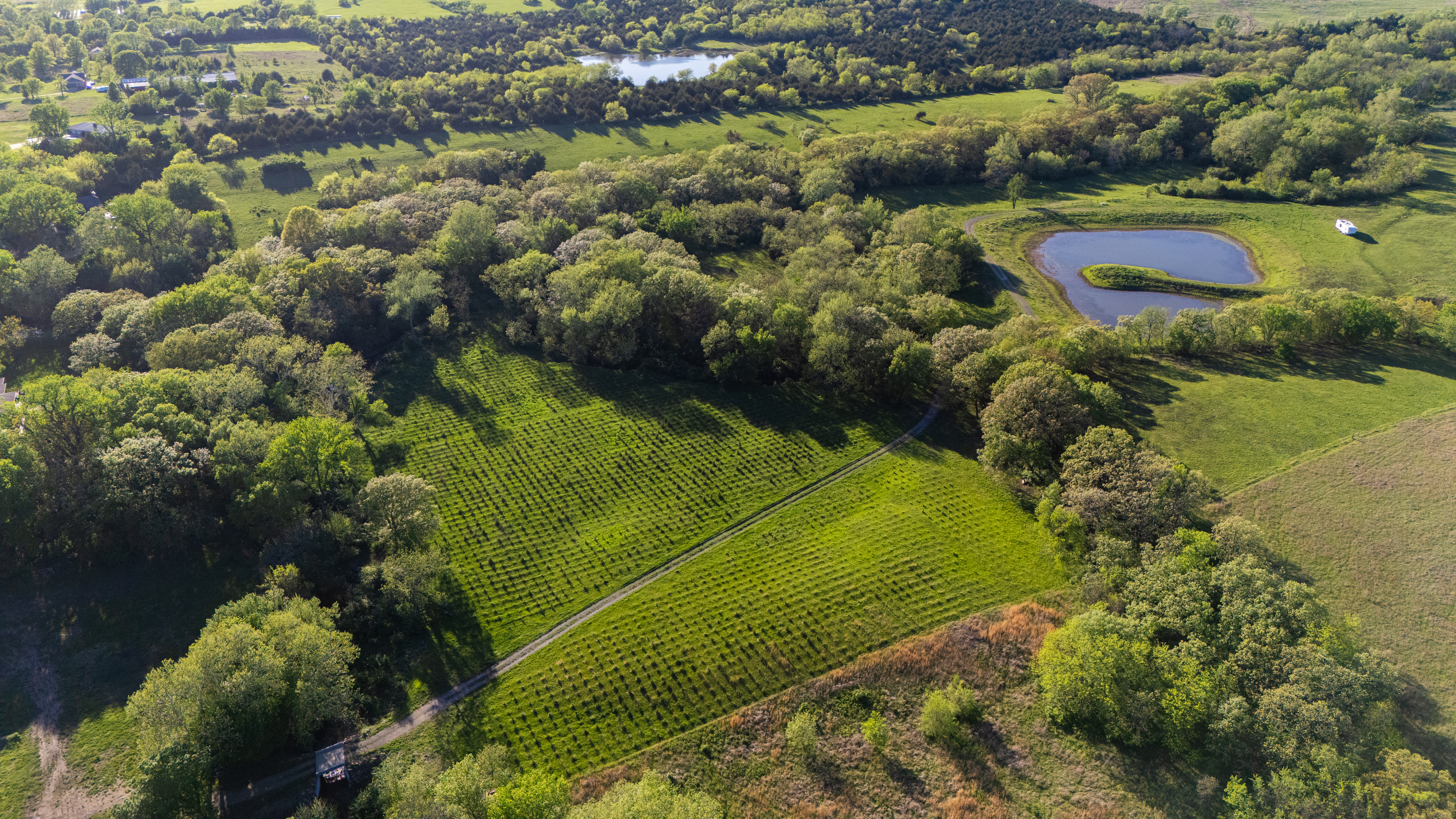 Aerial view of 9400 SW Hwy K-4, Topeka, KS